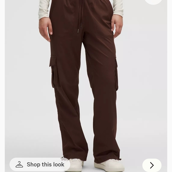 lululemon athletica Pants - Lululemon Size Medium Espresso Dance Studio Cargo Pants